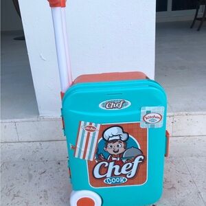 New Portable 3-in-1  Kids Chef Play Kitchen Set. For ages3+